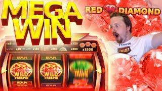 Red Diamond MEGA WIN on €10 bet