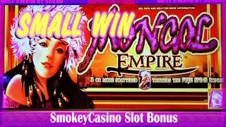 Mongol Empire Slot Bonus + Line ~ Low Roll Wins