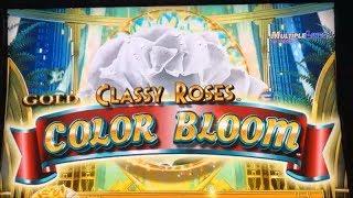 •KABOOM !! NEW ! Classy Roses COLOR BLOOM (KONAMI) Slot•$175 Free Play Live @ San Manuel•彡栗スロ