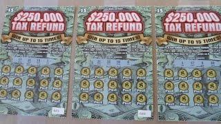 Playing THREE $5 Scratchcards - Illinois Lottery Instant Scratch off tickets