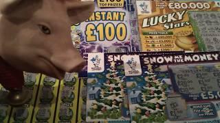 Big Tuesday Scratchcard game £40.00 worth..4x £5 cards.£3 & 6 x £2 cards & 5x£1 cards