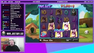 Big Win From Pug Life Slot!!