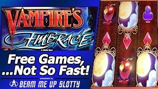 Vampire's Embrace Slot - Free Spins Bonus, But No So Fast!