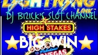 High Stakes Slot Machine ~ LIGHTNING LINK SERIES * BIG WIN * 2 CENT DENOM • DJ BIZICK'S SLOT CHANNEL