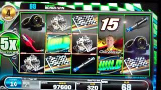 U-Race™ bonus in NASCAR® slot at G2E from Bally Technologies