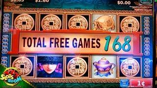 China Mystery 2 Bonuses !!! Konami 1c Video Slot in San Manuel Casino