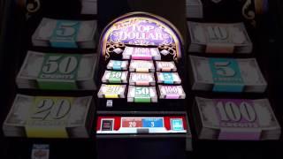$5 IGT Double Top Dollar Offfer Bonus Big Credit offer slot machine