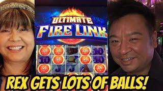 REX IS ON FIRE WITH BALLS ON ULTIMATE FIRE LINK!