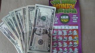 BIG WIN - $20 Illinois Instant Lottery Ticket - Money Mania Scratchcard Video