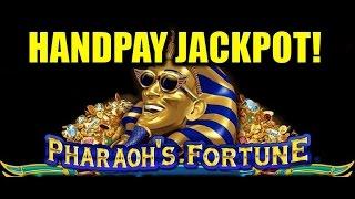 $$$ HANDPAY JACKPOT $15 bet Pharaohs Fortune IGT HIGH LIMIT BONUS