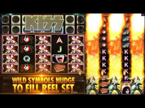 KISS® Shout it out Loud™ online slot game at Jackpot Party® casino