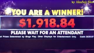 Clip show !! Jackpot x4 in March 2018•Slot Machine San Manuel & Cosmopolitan Las Vegas, Akafujislot