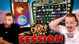 Crazy Time Session with BIG WINS!