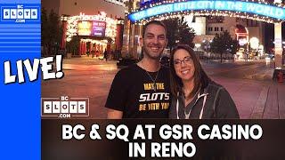 • Brian & Slot Queen GAMBLE • @ GSR in Reno • BCSlots
