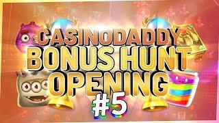 €12600 Bonushunt -  Casino Bonus opening from Casinodaddy LIVE Stream #5