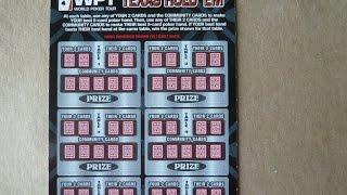 NEW - WPT Texas Hold 'Em Instant Lottery Ticket Scratchcard