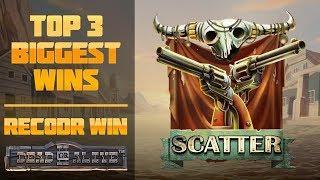 Top 3 Biggest win in may - Record win. Dead or Alive 2 slot