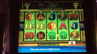 Pompeii - Bonus + Re-trigger - $2 Bet - First time ever re-triggering this bonus.