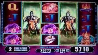 Black Knight II Slot Machine Bonus - MAX BET - Free Spins Win (#1)