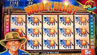 BIG WINS & PLAY !!! MONEY BLAST KONAMI SLOTS 1c & 5c in Casino