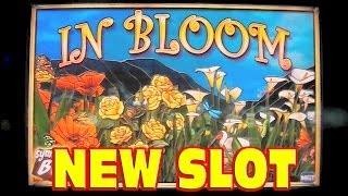 In Bloom NEW SLOT MACHINE FIRST LOOK Las Vegas Slots Win