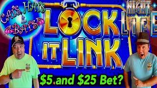 LOCK IT LINK SLOTS!★ Slots ★WHO DID $25 MAX BET? WOW!★ Slots ★CATS, HATS AND BATS PLUS NIGHTLIFE!★ S