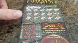 WIN $1 MILLION, FREE ENTRY, DO IT NOW!! $4,000,000 GOLDEN CASINO $20 ILLINOIS LOTTERY SCRATCH OFF