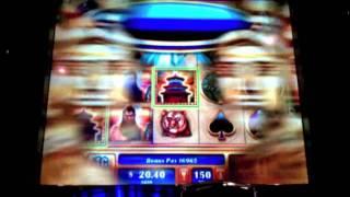 WMS - Golden Emporer - End of Bonus *GOOD WIN* - Harrah's Casino and Racetrack - Chester, PA