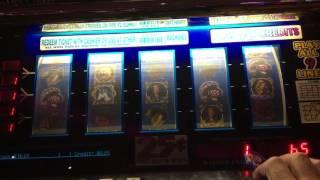 Enchanted Unicorn 5 reel live play slot machine $.25 denom