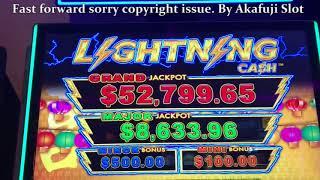 Lightning Link HAPPY LANTERN Bet $5 and SMOKIN Wild 7 Dollar Slot Machine Max Bet $9 San Manuel CA