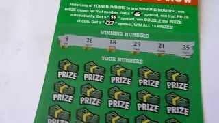 Illinois Lottery "20 Years of Cash" - $10 Instant Lottery Scratchcard