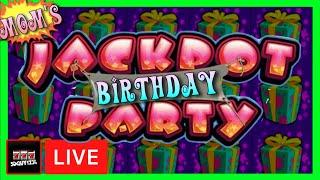 Mom’s Jackpot Birthday Party! Casino Slot Fun With #slotmommy and SDGuy1234