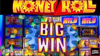 SDGuy Gets Rollin' •  LIVE PLAY on Money Roll Slot Machine - BIG WIN!