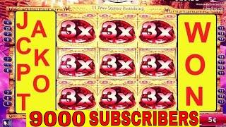 •JACKPOT HANDPAY•The Dawn of the Andes KONAMI Slot •BIGGEST WIN• On YouTube/9000 Subscribers JACKPOT