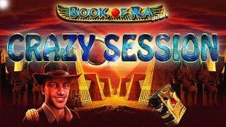 CRAZY BIG WIN SESSION on Book of Ra Deluxe - Novomatic Slot - 2€ BET!