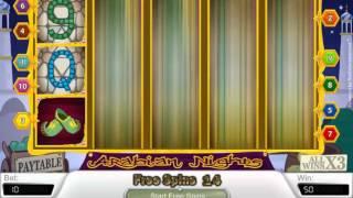 Arabian Nights slot by NetEnt - Gameplay