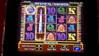 Mystical Swords Slot Bonus - IGT