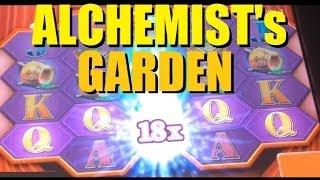NICE WIN! Alchemist's Garden Slot Machine Bonus! ~Konami (Alchemist Garden Mirror Slot Machine)