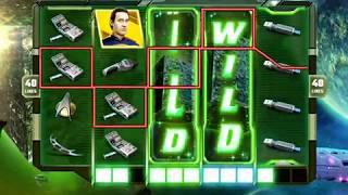 STAR TREK: BATTLE OF THE BORG Video Slot Casino Game with a BORG BATTTLE FREE SPIN BONUS