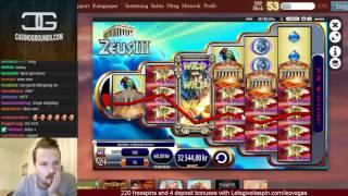 EPIC hit on Zeus III slot machine