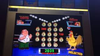 Family Guy Slot Machine Bonus - Chicken Fight