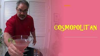 How I make A Cosmopolitan Martini