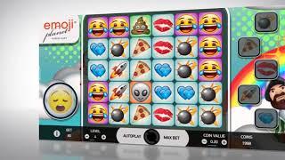 Emojiplanet Online Slot from NetEnt - 5 Emoji Meters Feature!