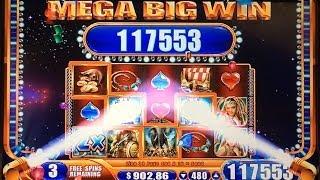 JACKPOT HANDPAY! Alexander the Great Slot Machine Bonus MEGA BIG WIN Max Bet