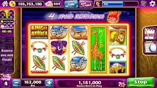 HOT HOT PENNY KING OF AFRICA Video Slot Casino Game with a FREE SPIN  BONUS