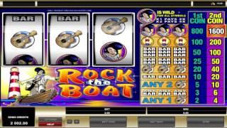 Free Rock the Boat Slot by Microgaming Video Preview | HEX