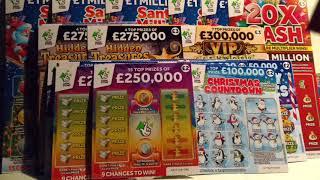 Here comes Santa's Millions..with other Scratchcards.. likes by tonight for evening Game?