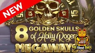 8 Golden Skulls of Holly Roger Megaways Slot -Microgaming - Online Slots & Big Win