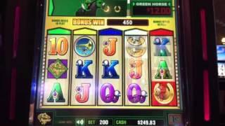 Breeders Cup Slot Machine Free Spin Progressive Bonus #3 New York Casino Las Vegas