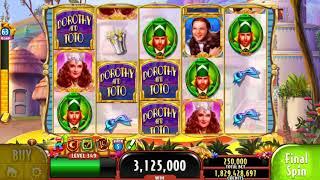 THE WIZARD OF OZ: DOROTHY & TOTO Video Slot Casino Game with a MEGA WIN FREE SPIN  BONUS